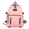 2019 new solid color backpack outdoor travel bag middle school students' backpack for men and women Japan South Korea leisure large capacity Backpack 