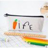 2017 Xuexun new student stationery box vegetarian inverted trapezoidal pencil case zipper pencil case wholesale customization